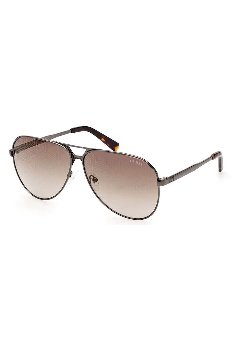 GUESS Ochelari de soare aviator cu lentile in degrade - Pled.ro