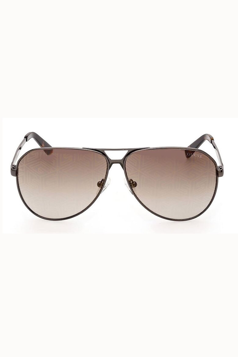 GUESS Ochelari de soare aviator cu lentile in degrade - Pled.ro