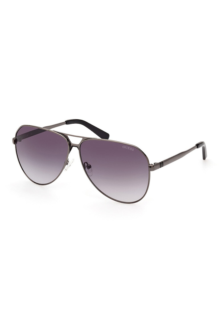 GUESS Ochelari de soare aviator cu lentile in degrade - Pled.ro