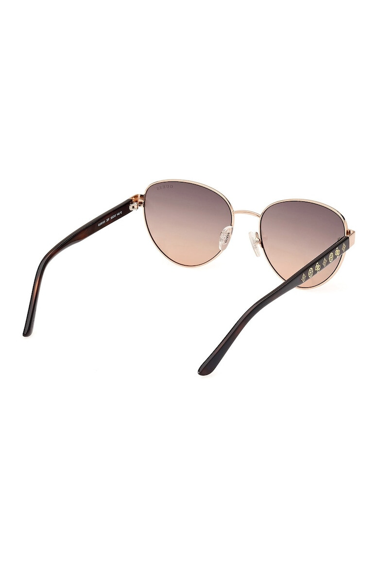 GUESS Ochelari de soare aviator cu lentile in degrade - Pled.ro