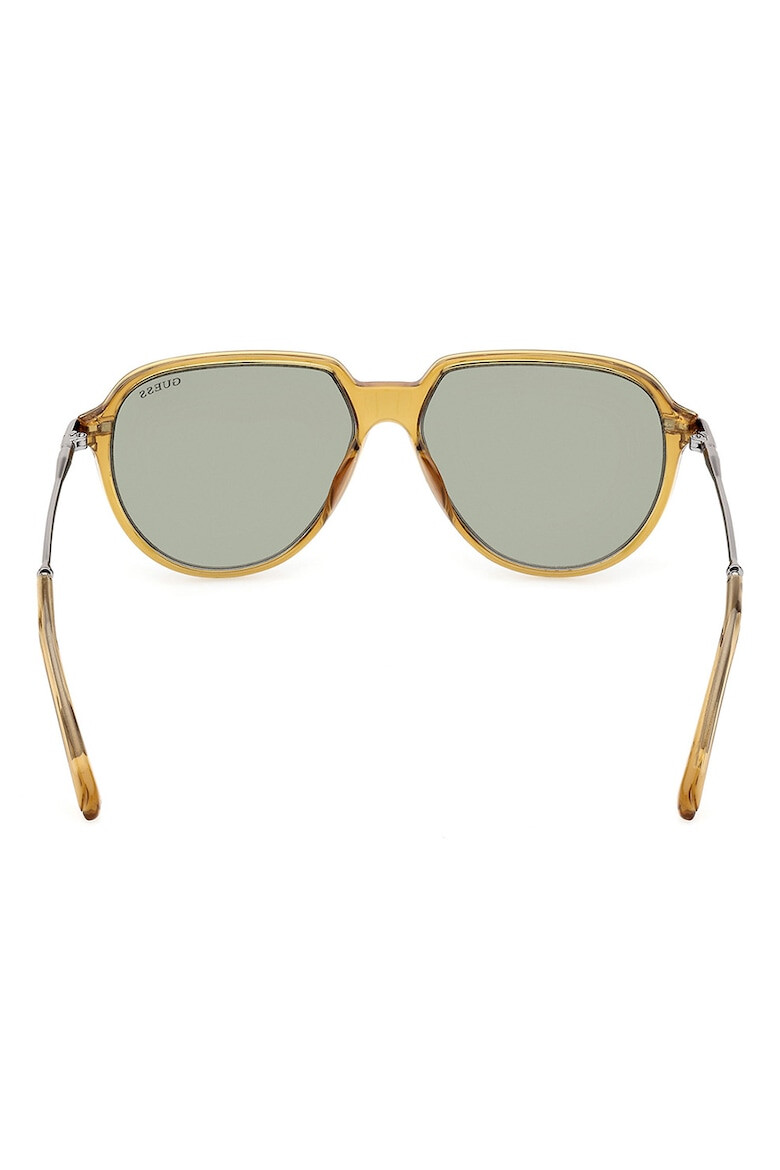 GUESS Ochelari de soare barbati aviator cu lentile uni - Pled.ro