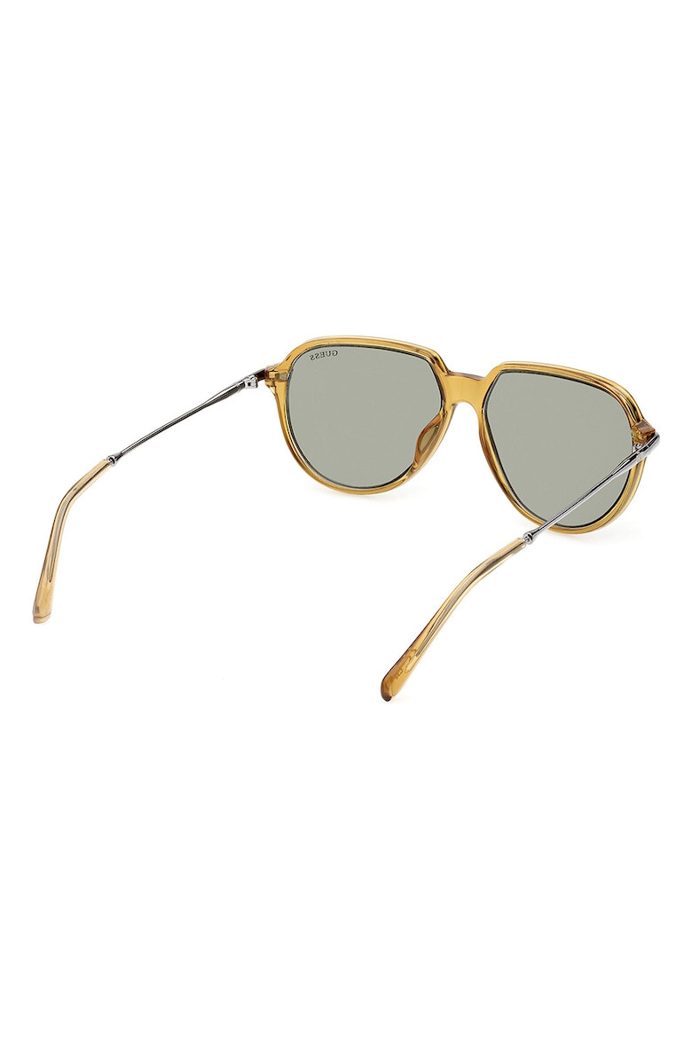 GUESS Ochelari de soare barbati aviator cu lentile uni - Pled.ro