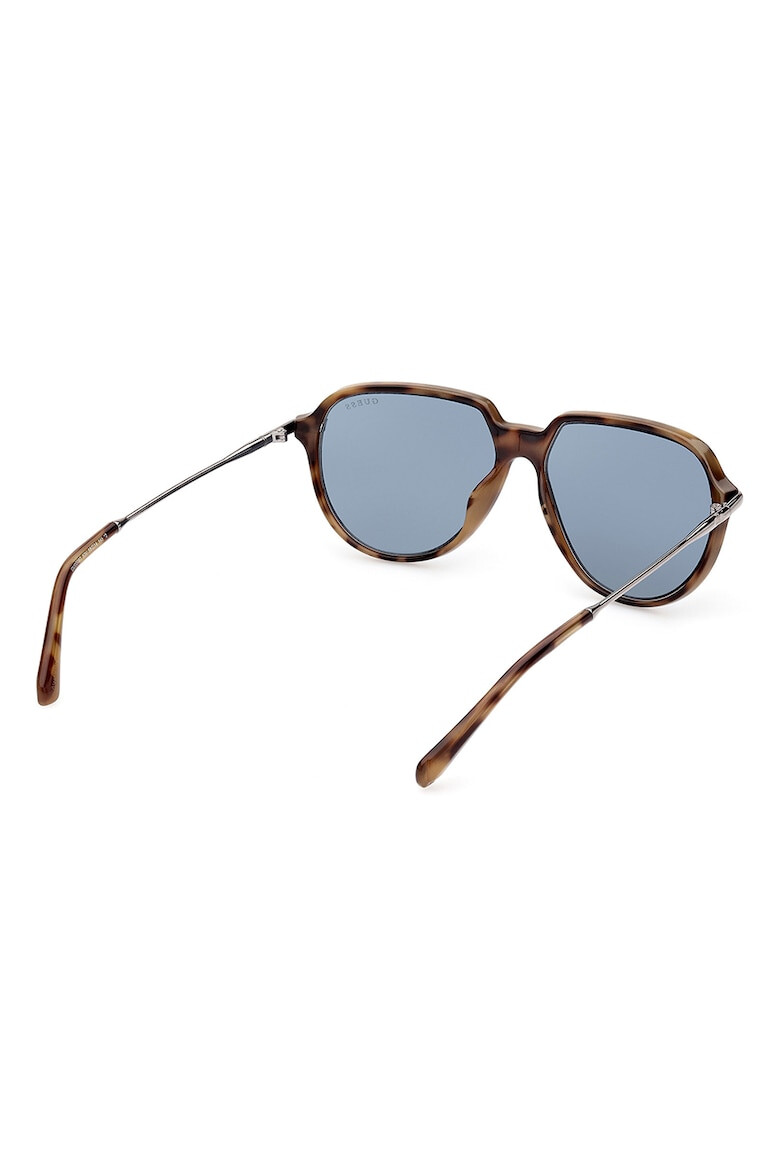 GUESS Ochelari de soare barbati aviator cu lentile uni - Pled.ro