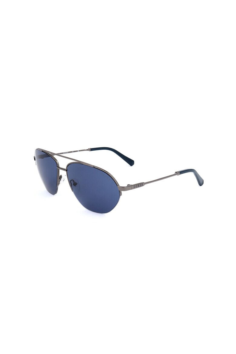 GUESS Ochelari de soare aviator cu rama metalica - Pled.ro