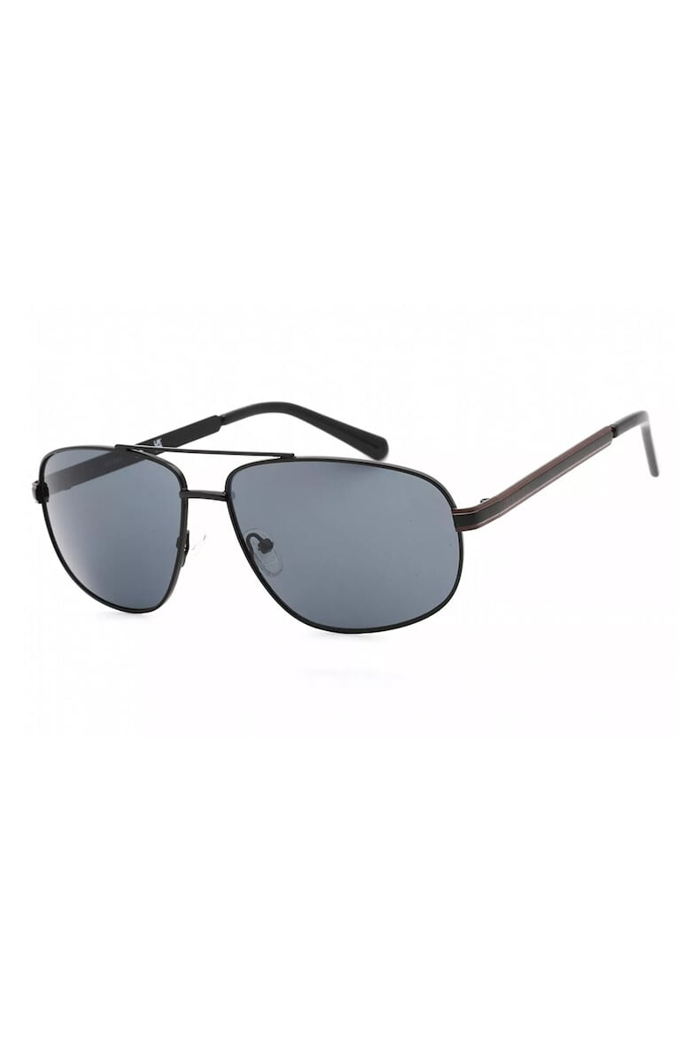 GUESS Ochelari de soare aviator cu rama metalica - Pled.ro