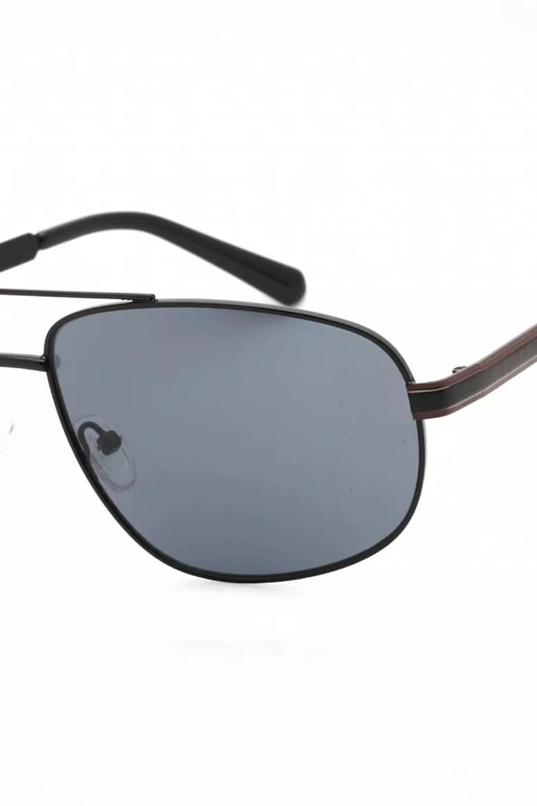 GUESS Ochelari de soare aviator cu rama metalica - Pled.ro