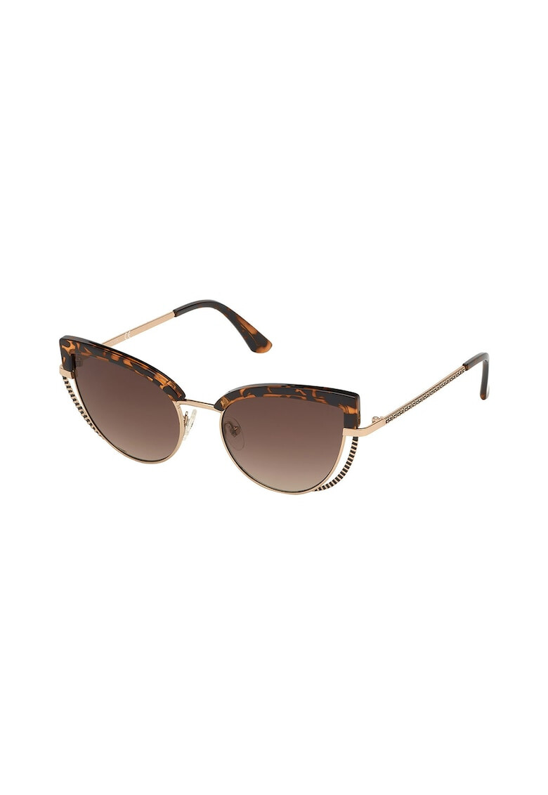 Guess Ochelari de soare cat-eye cu rama metalica - Pled.ro