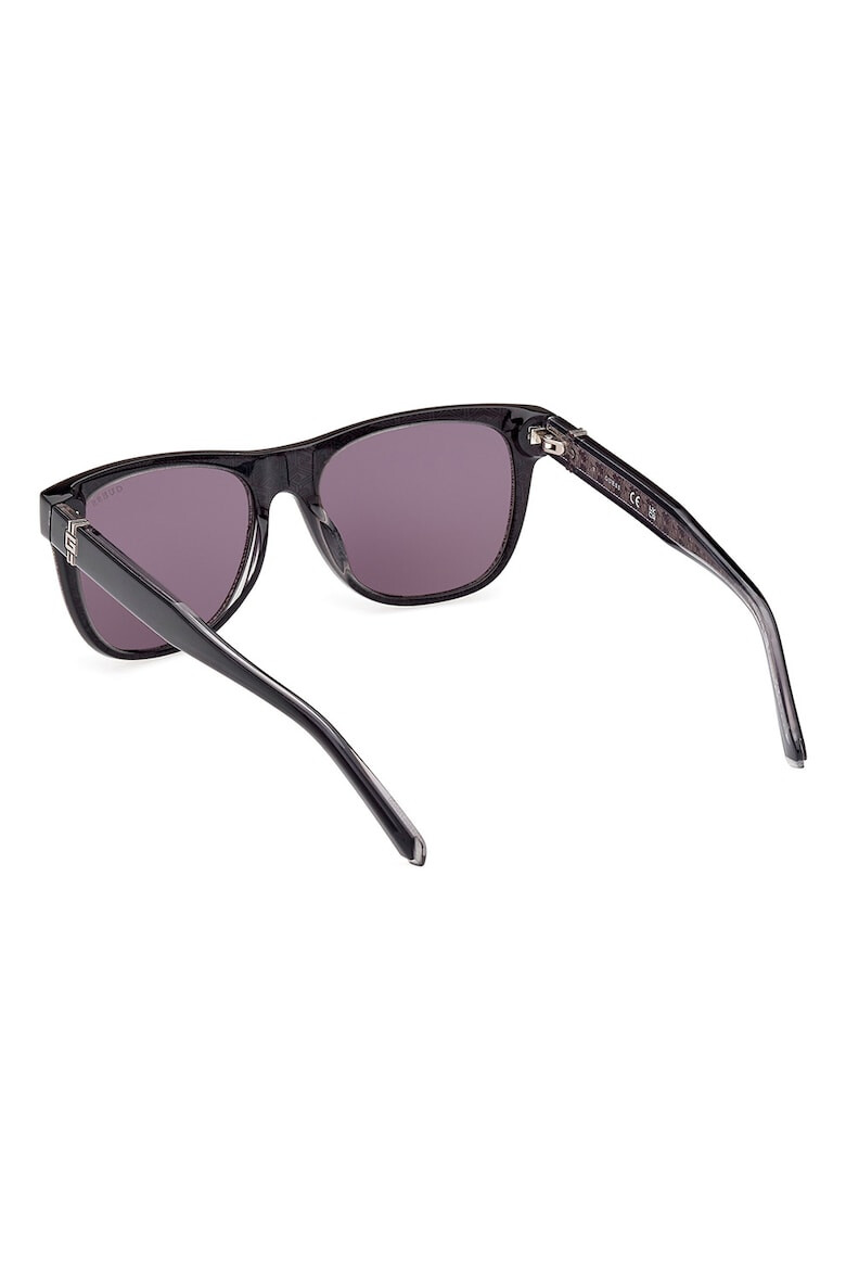 GUESS Ochelari de soare patrati cu lentile polarizate Negru Gri - Pled.ro