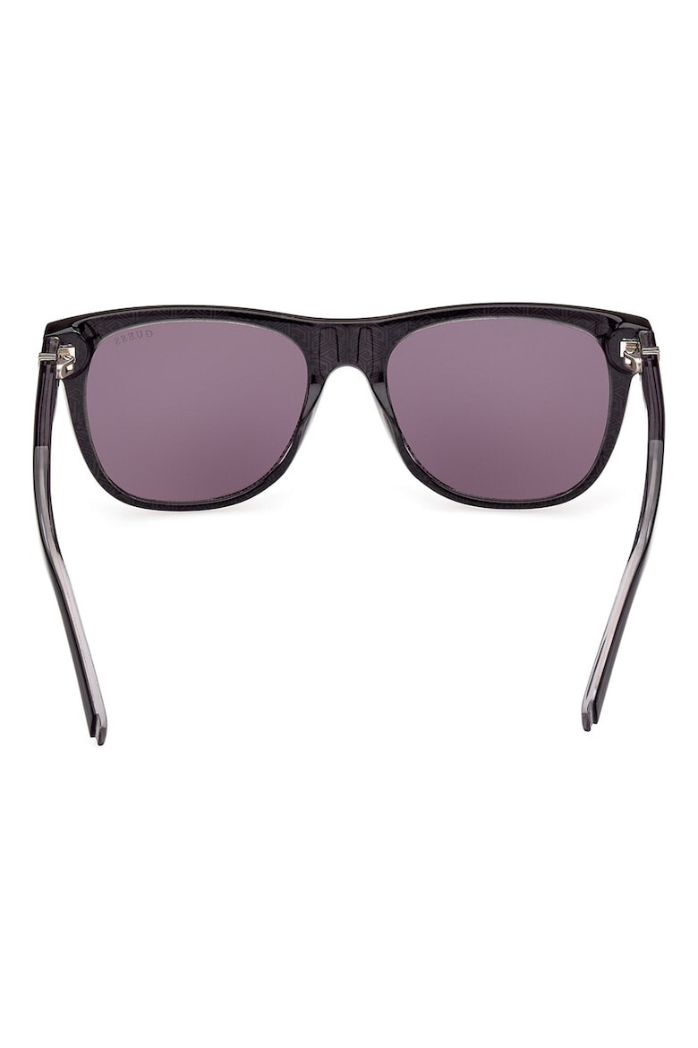 GUESS Ochelari de soare patrati cu lentile polarizate Negru Gri - Pled.ro