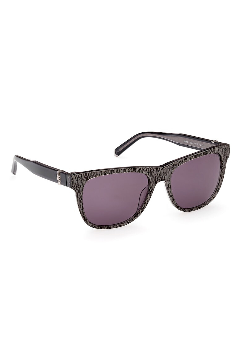 GUESS Ochelari de soare patrati cu lentile polarizate Negru Gri - Pled.ro