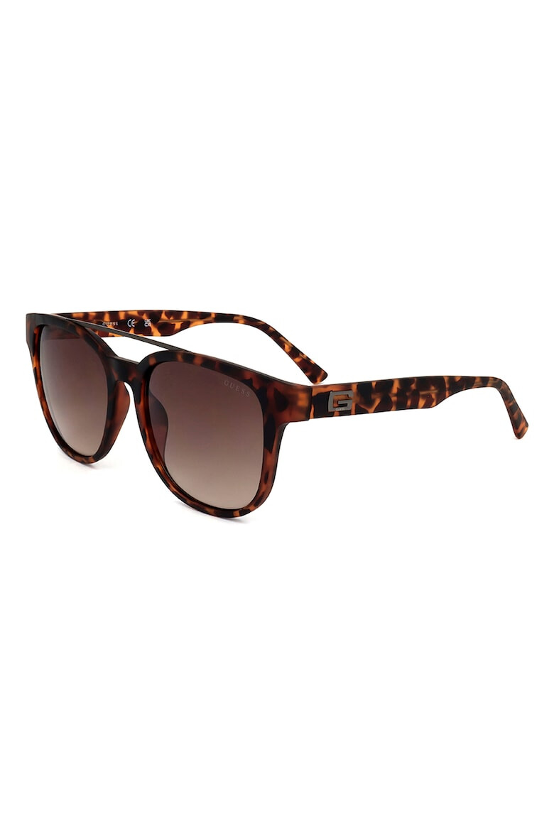 GUESS Ochelari de soare patrati cu model tortoise - Pled.ro