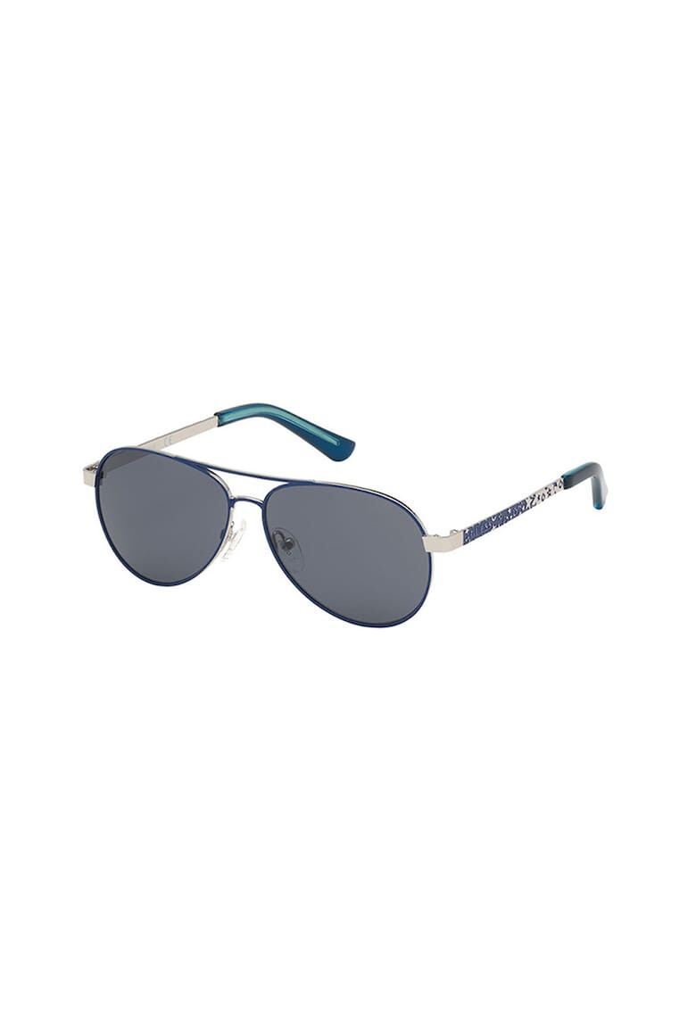 Guess Ochelari de soare pilot cu rame metalice - Pled.ro