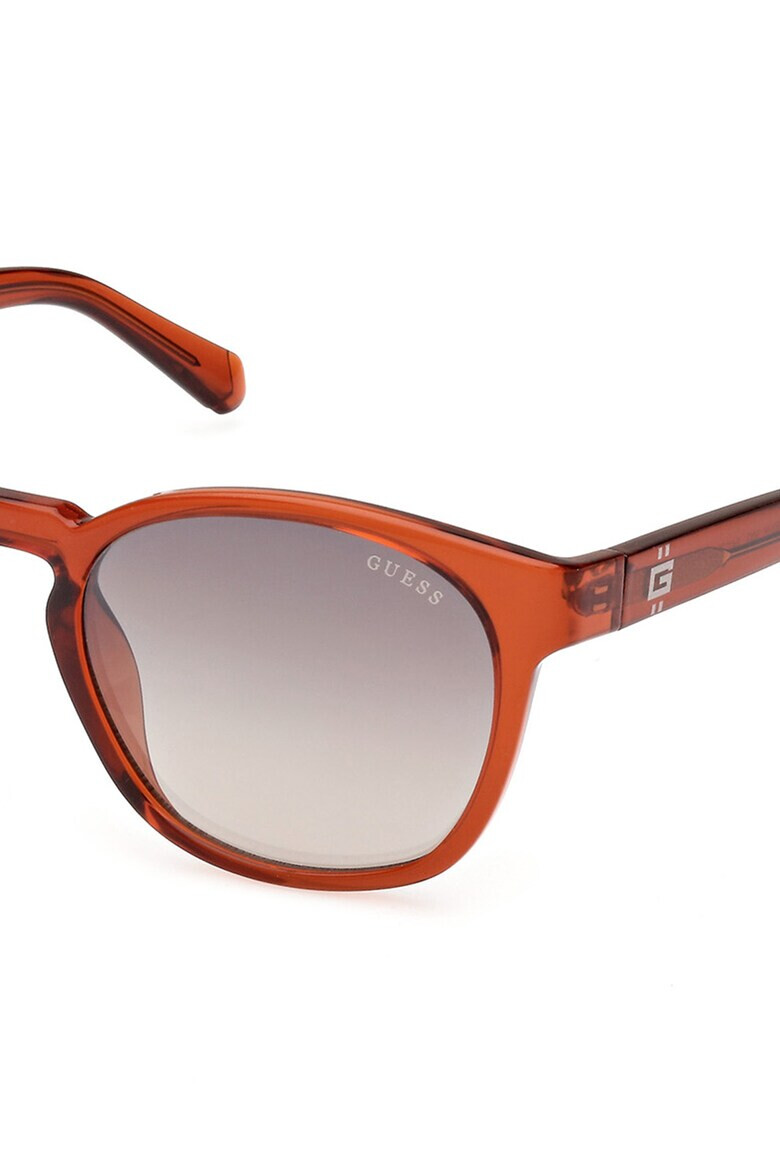 GUESS Ochelari de soare rotunzi cu lentile in degrade - Pled.ro