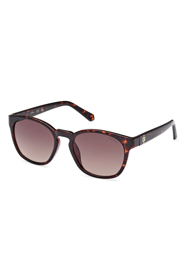 GUESS Ochelari de soare rotunzi cu lentile in degrade - Pled.ro