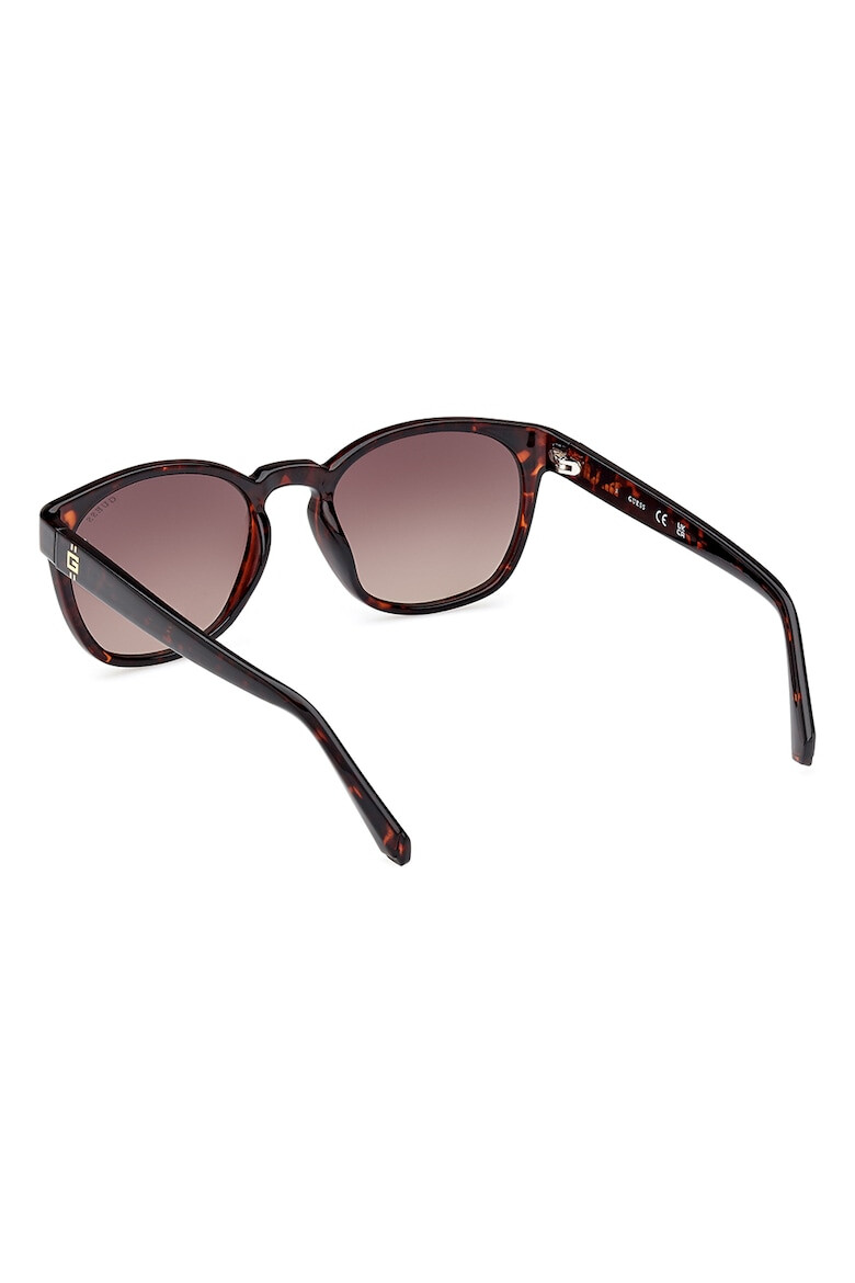 GUESS Ochelari de soare rotunzi cu lentile in degrade - Pled.ro