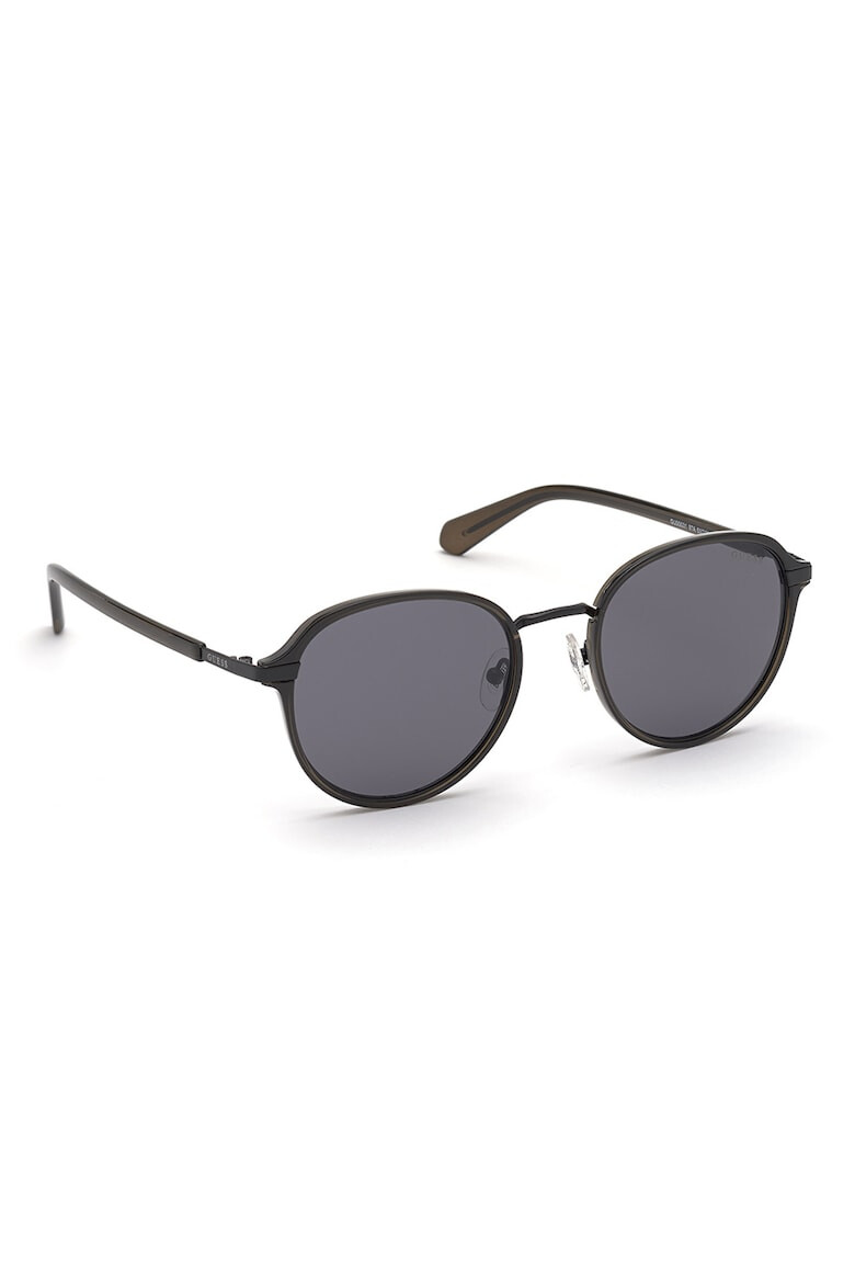 GUESS Ochelari de soare rotunzi cu lentile uni - Pled.ro