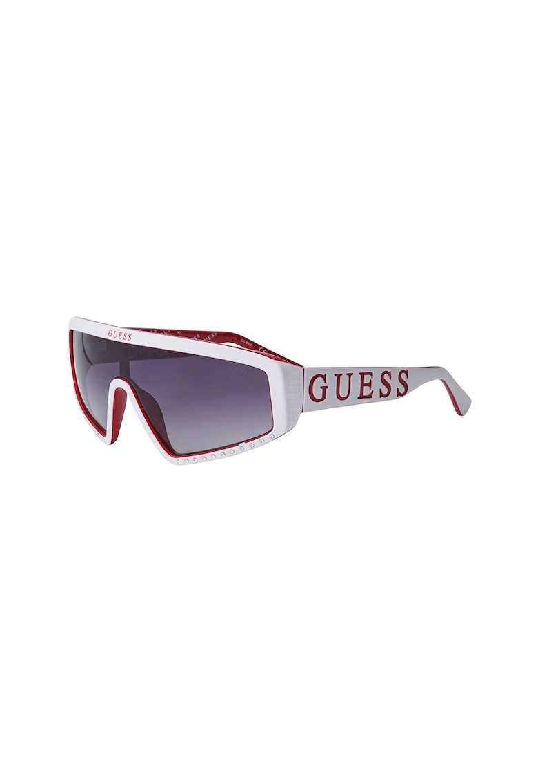 Guess Ochelari de soare shield cu aplicatii cu strasuri - Pled.ro