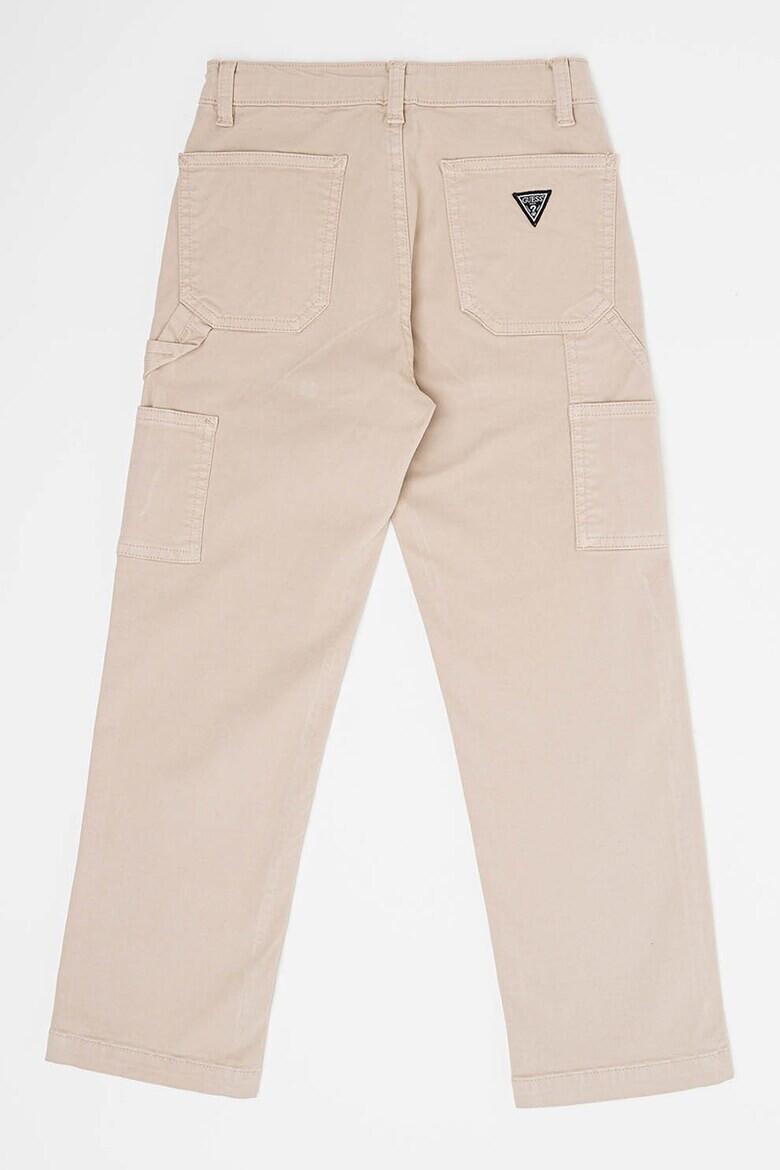 GUESS Pantaloni cargo cu talie medie - Pled.ro