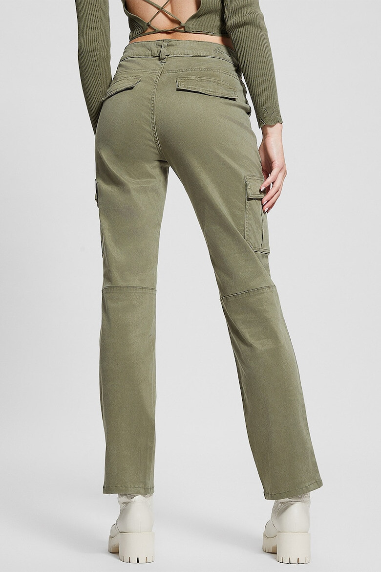 GUESS Pantaloni cargo din amestec de lyocell - Pled.ro