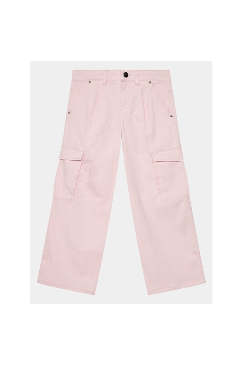 GUESS Pantaloni copii 370558 Roz Bumbac - Pled.ro