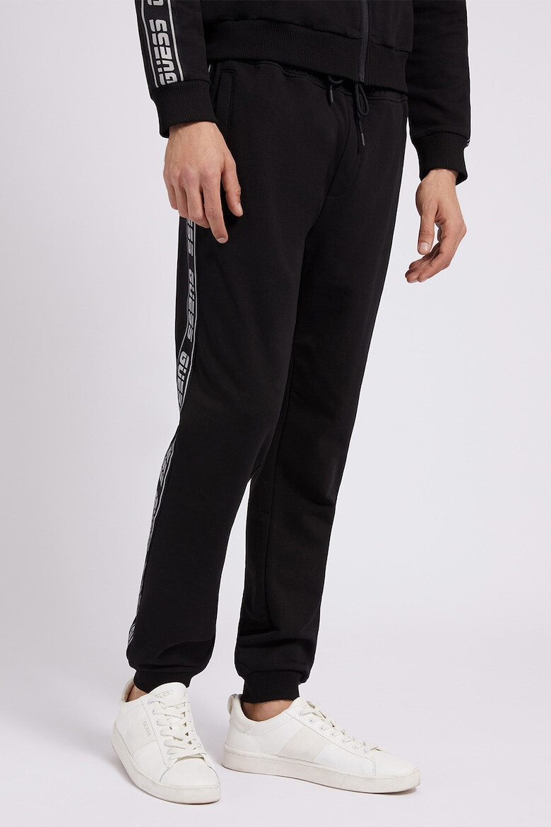 GUESS Pantaloni cu benzi logo laterale pentru fitness - Pled.ro