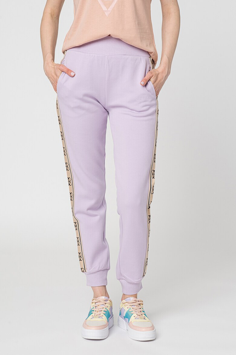 Guess Pantaloni cu benzi logo pentru fitness - Pled.ro