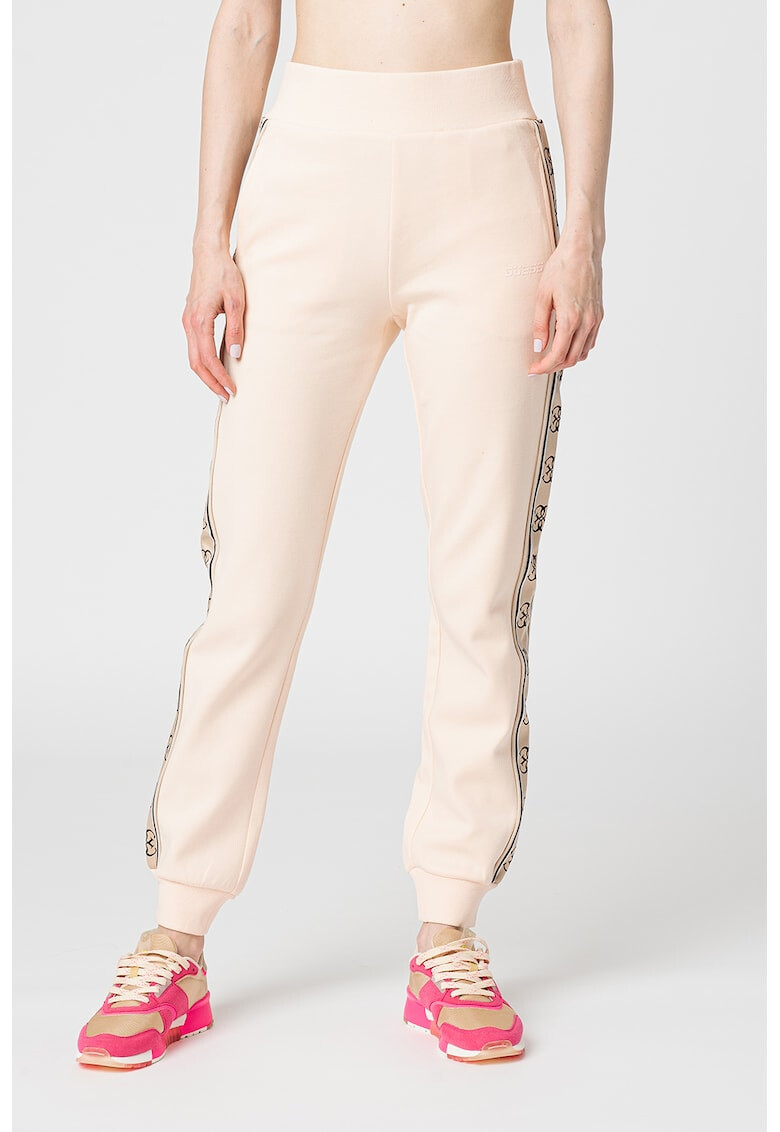 Guess Pantaloni cu benzi logo pentru fitness - Pled.ro