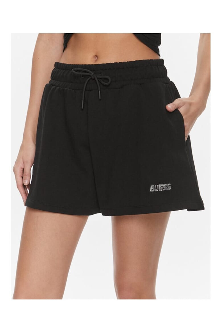 GUESS Pantaloni dama 390419 Negru Bumbac - Pled.ro