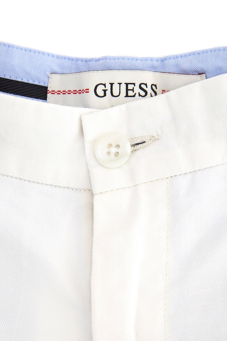 GUESS Pantaloni din amestec de in si bumbac - Pled.ro