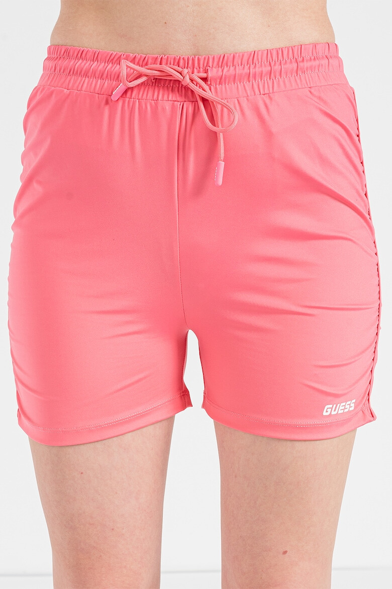 GUESS Pantaloni scurti cu drapaj lateral pentru fitness - Pled.ro