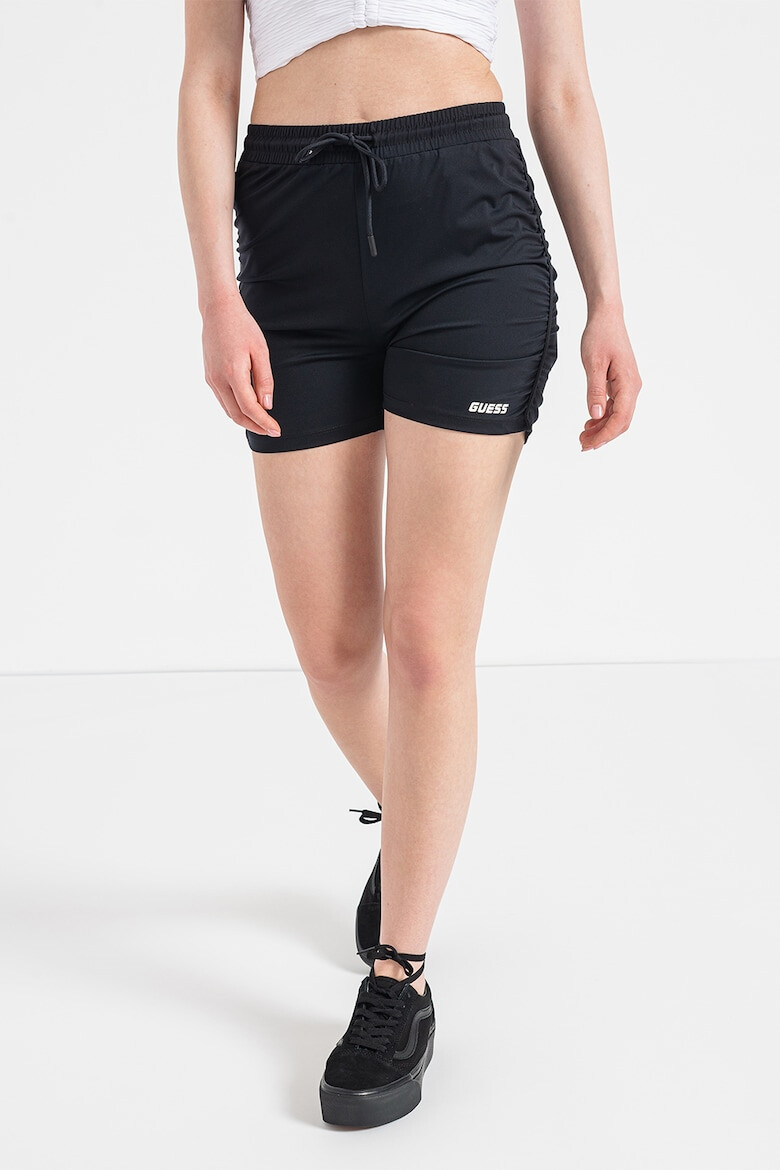 GUESS Pantaloni scurti cu drapaj lateral pentru fitness - Pled.ro