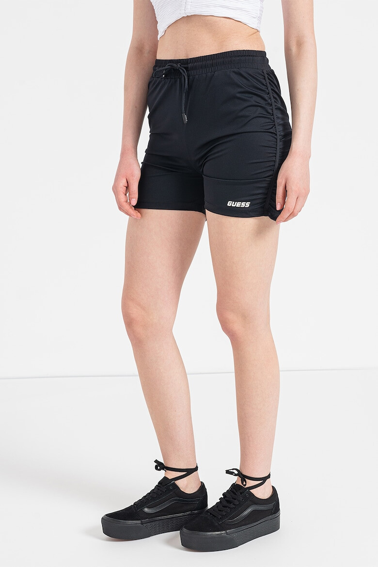 GUESS Pantaloni scurti cu drapaj lateral pentru fitness - Pled.ro