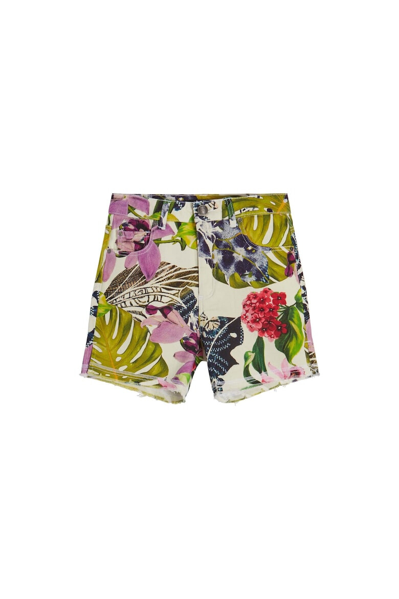 GUESS KIDS Pantaloni scurti cu imprimeu floral - Pled.ro