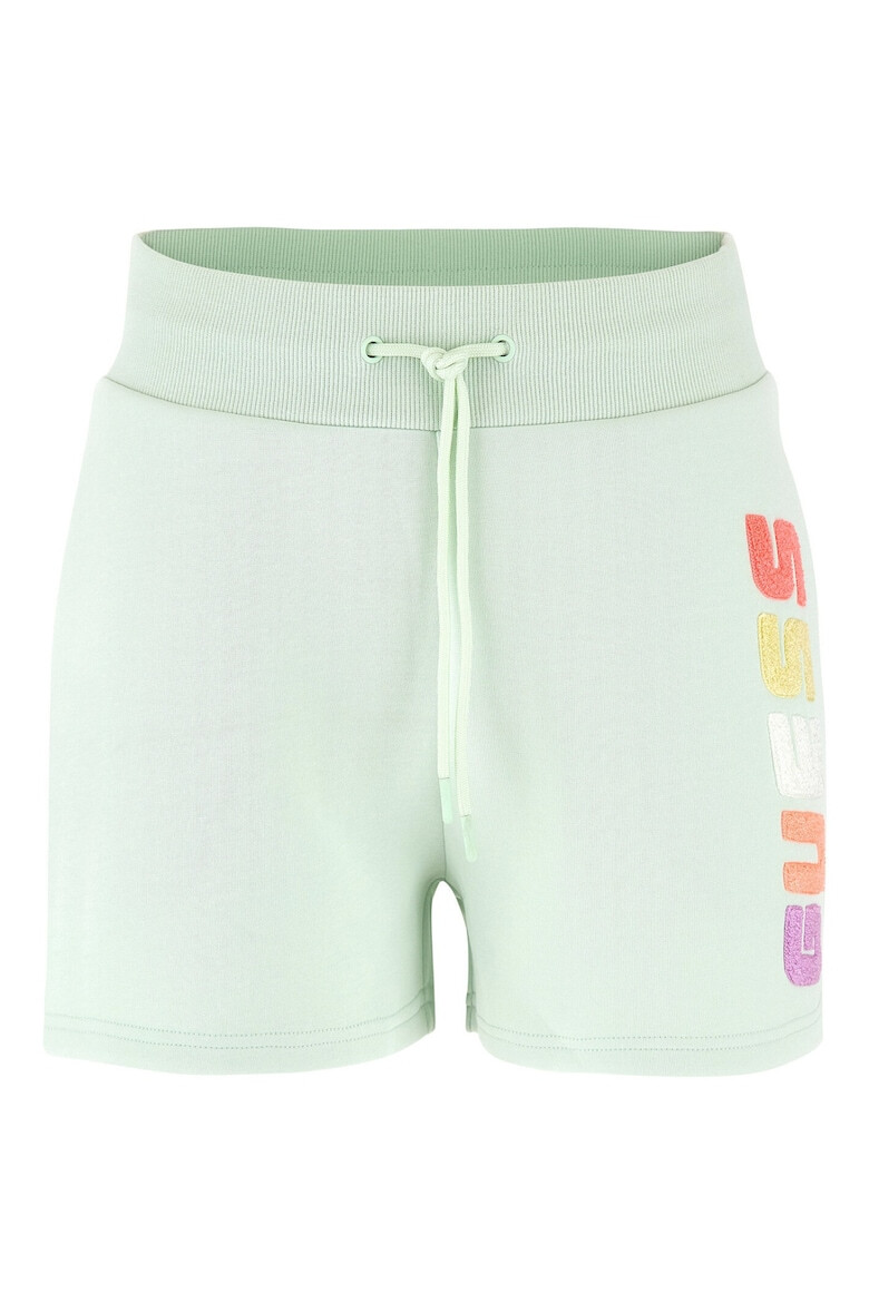 GUESS Pantaloni scurti dama 302202652 Bumbac/Poliester Verde - Pled.ro