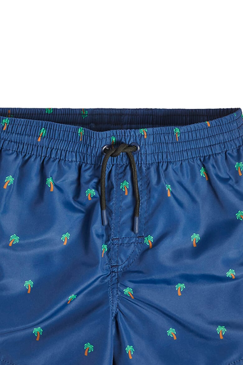 GUESS KIDS Pantaloni scurti de baie cu imprimeu si snur - Pled.ro