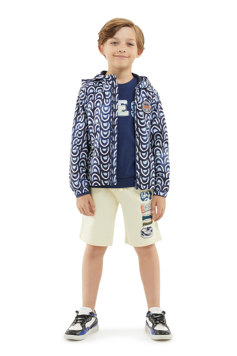 GUESS KIDS Guess Pantaloni scurti de bumbac cu logo brodat - Pled.ro