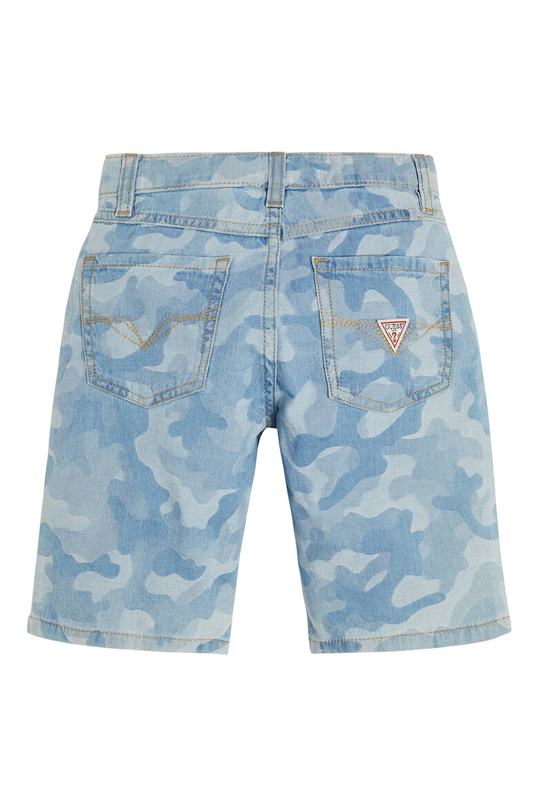 GUESS Pantaloni scurti din denim cu model camuflaj - Pled.ro