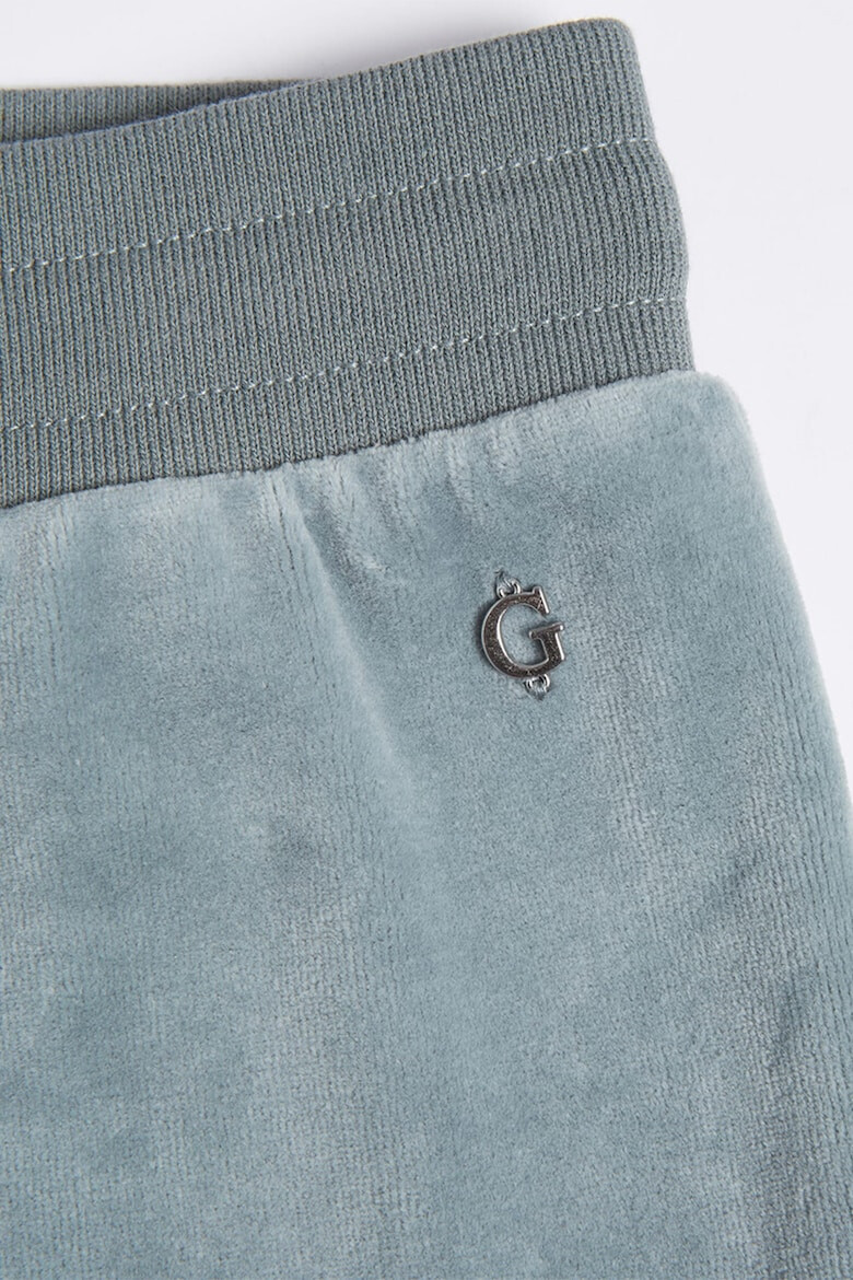 GUESS Pantaloni sport catifelati cu snur in talie - Pled.ro