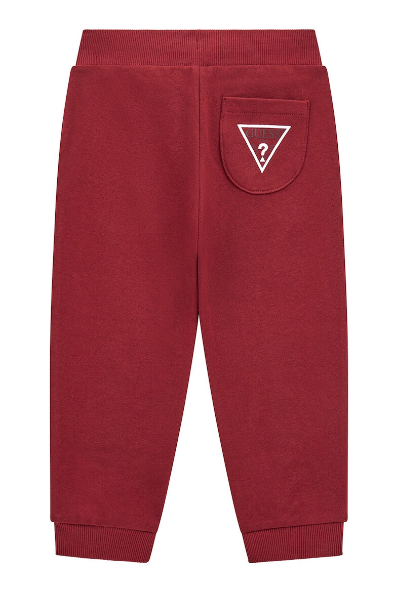 GUESS KIDS GUESS Pantaloni sport de bumbac cu snur in talie - Pled.ro