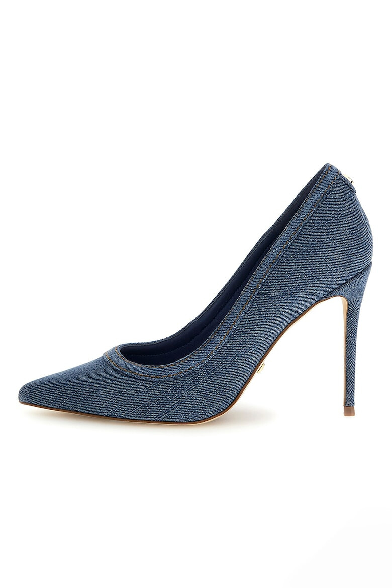 GUESS Pantofi cu aspect de denim si toc stiletto - Pled.ro