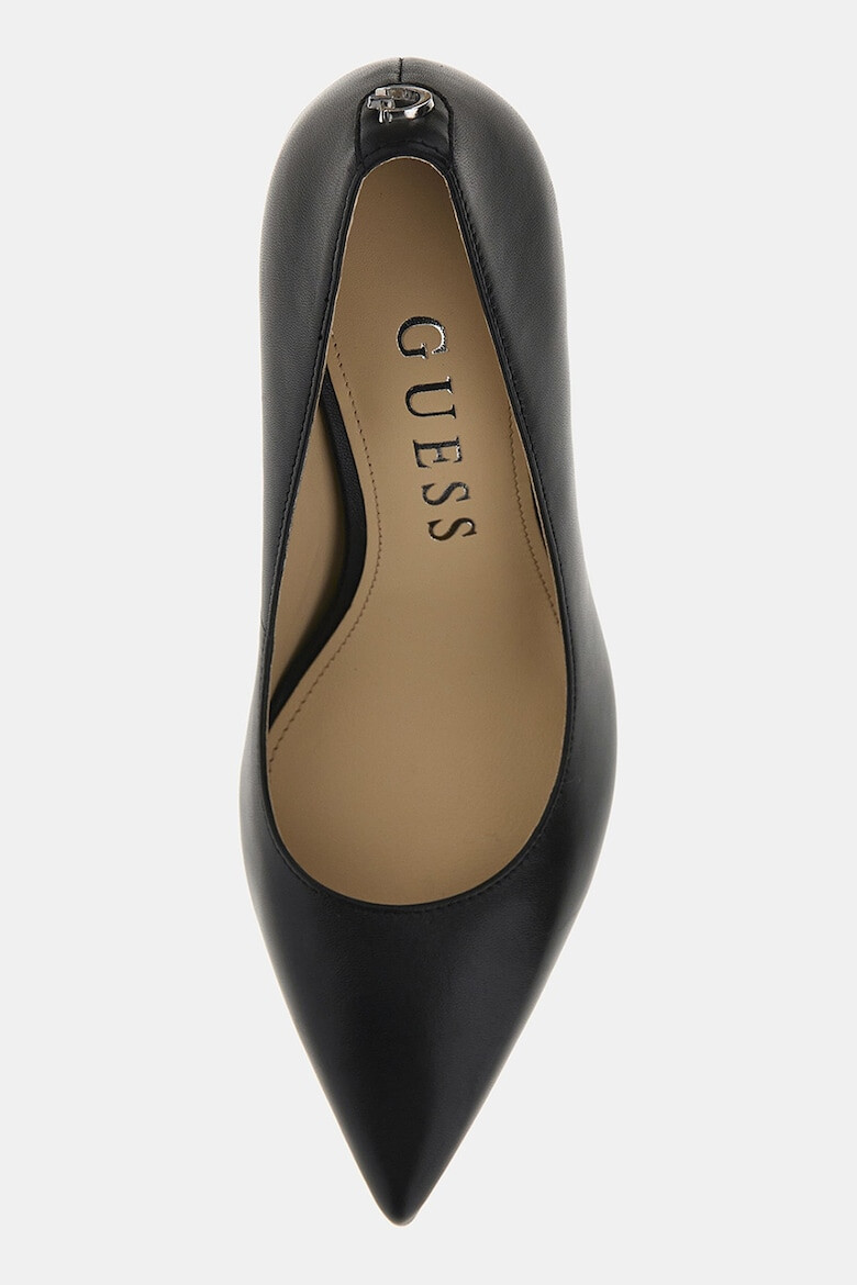 GUESS Pantofi de piele cu varf ascutit - Pled.ro