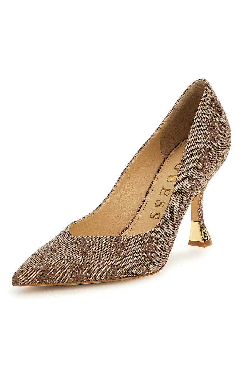 GUESS Pantofi de piele ecologica cu logo - Pled.ro