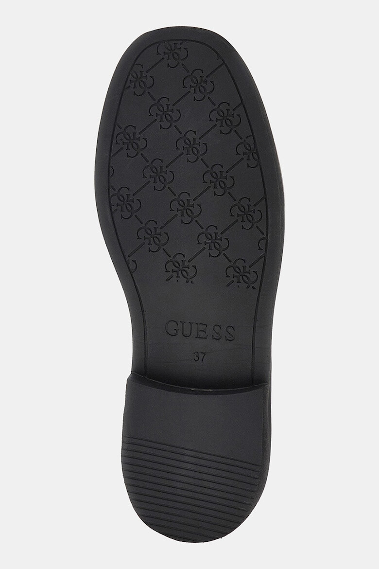 GUESS Pantofi loafer de piele cu logo - Pled.ro