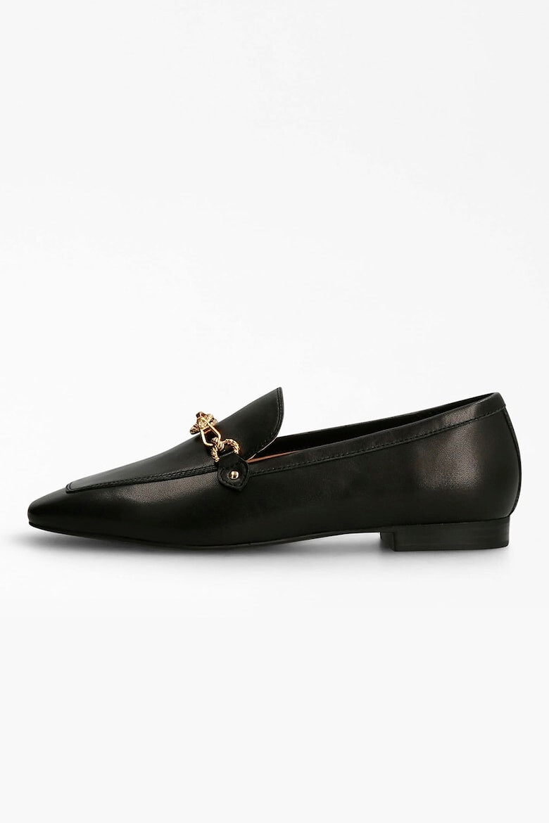 Guess Pantofi loafer din piele si piele ecologica cu varf patrat - Pled.ro