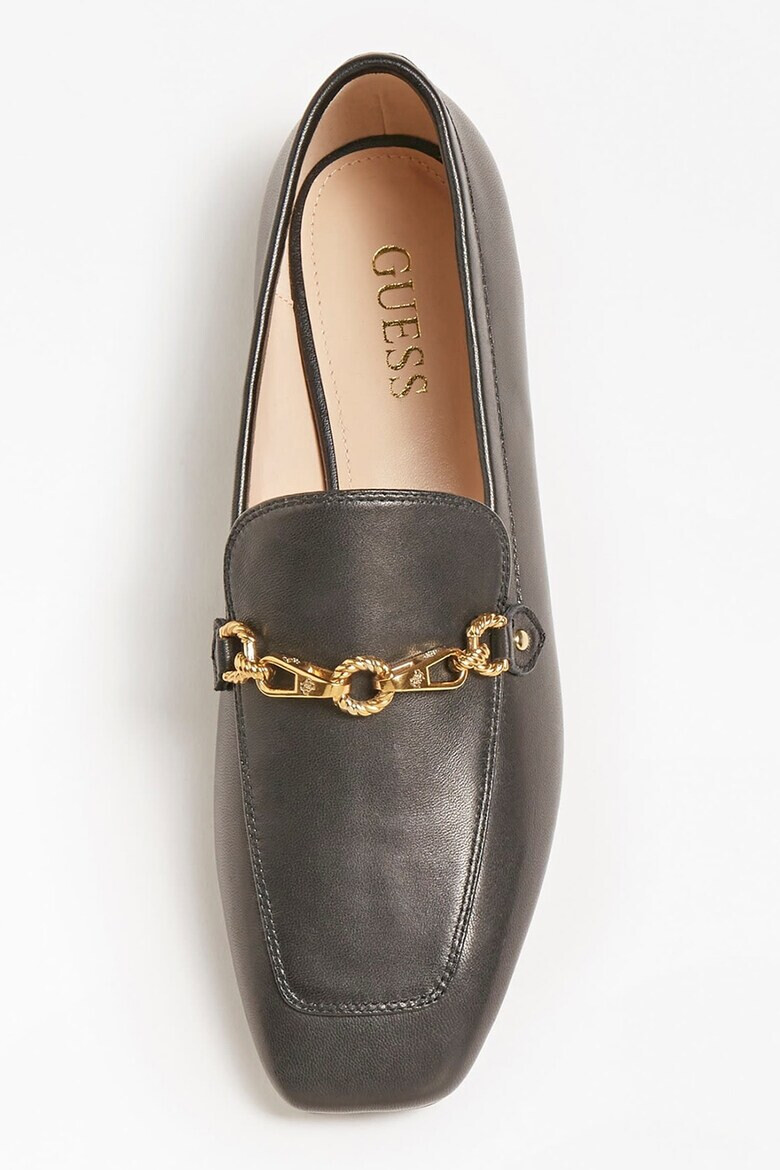 Guess Pantofi loafer din piele si piele ecologica cu varf patrat - Pled.ro