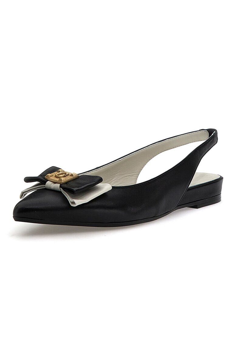 Guess Pantofi slingback de piele cu funda - Pled.ro