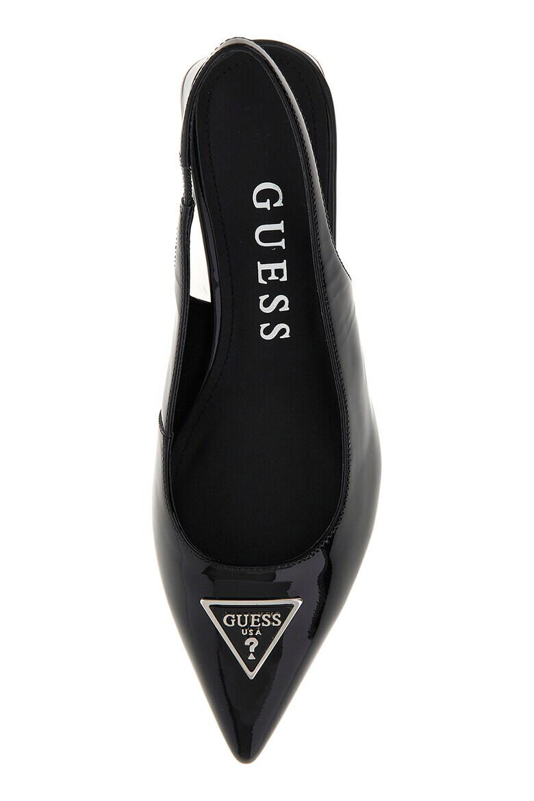 GUESS Pantofi slingback de piele lacuita - Pled.ro