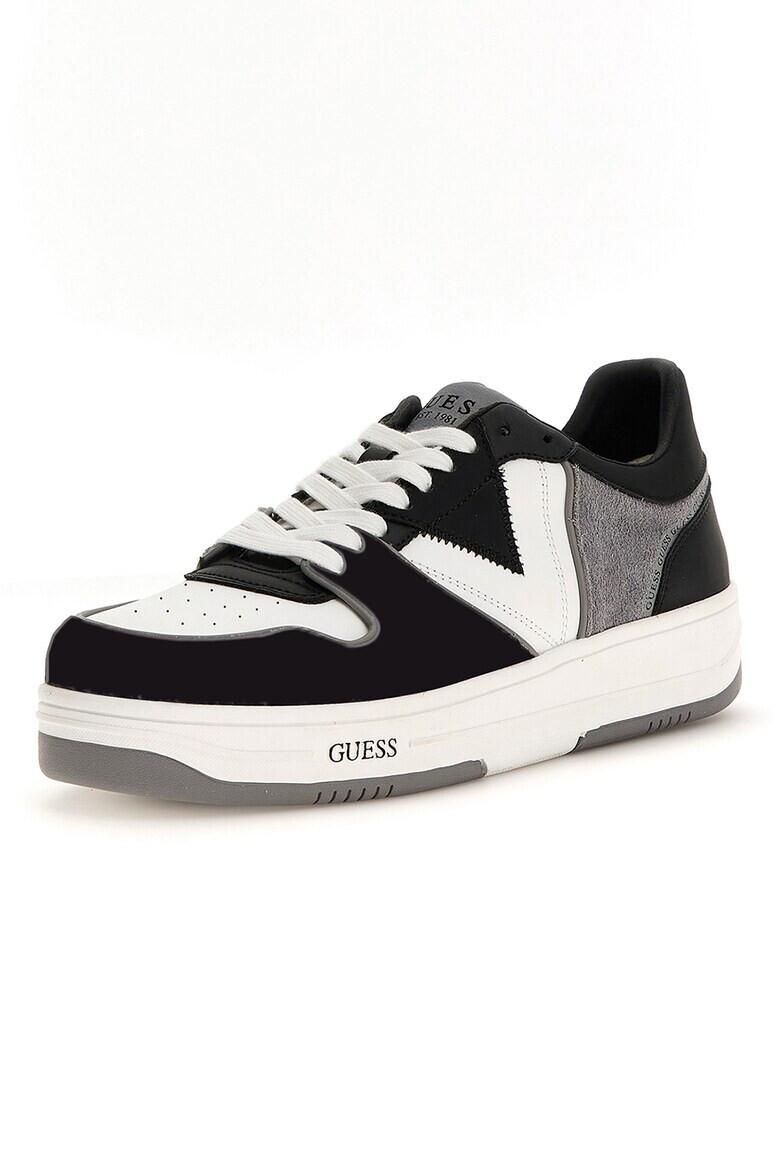 GUESS Pantofi sport colorblock cu insertii de piele intoarsa - Pled.ro