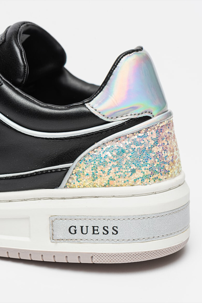 GUESS Pantofi sport de piele ecologica cu detalii stralucitoare - Pled.ro