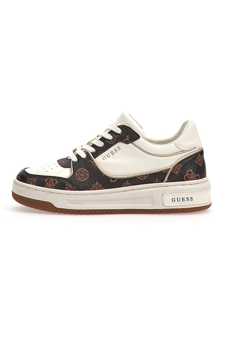 GUESS Pantofi sport de piele ecologica cu logo - Pled.ro